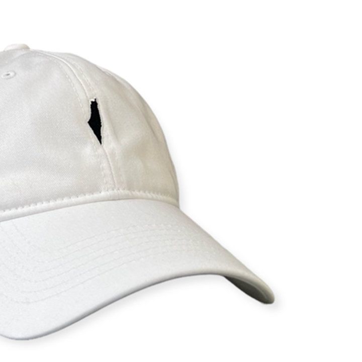 THE MAP CAP - WHITE