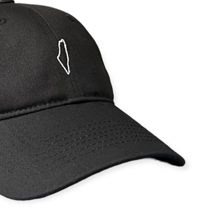 THE MAP CAP - BLACK