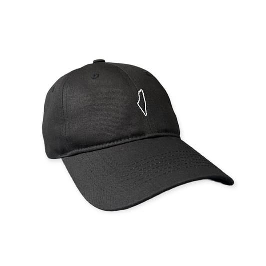 THE MAP CAP - BLACK